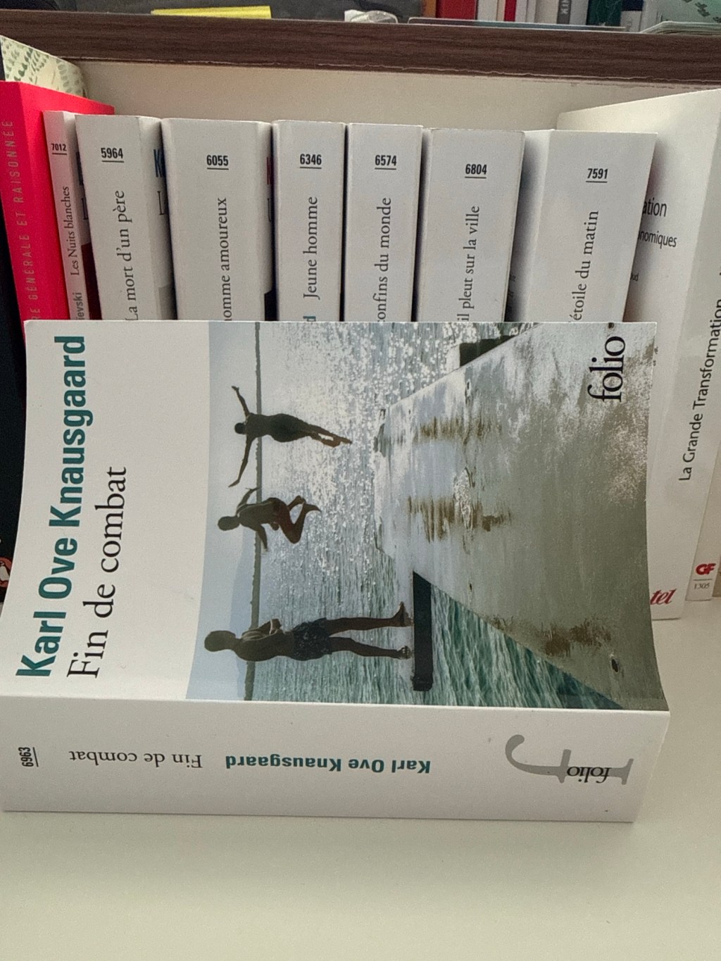 Karl Ove Knausgaard, le chaos domestique, Fin de combat (pages 340-342),&nbsp;2011